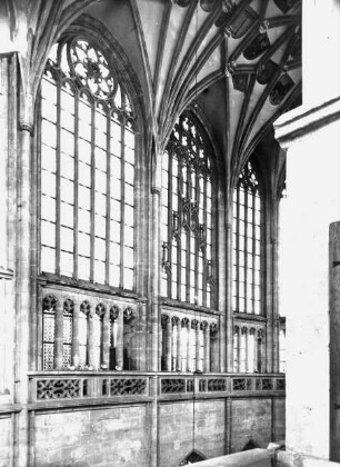 Kutná Hora / Kuttenberg (Tschechien), St. Barbara, Inneres, Obergadenfenster