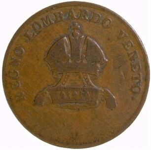 Münze, 5 Centesimi, 1834
