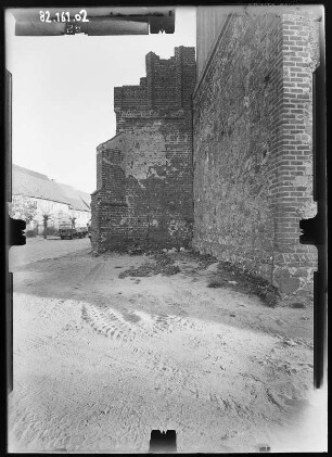 Lieberose. Ruine der Stadtkirche