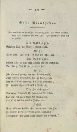 Erste Abentheure