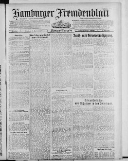 Hamburger Fremdenblatt, Morgenausgabe