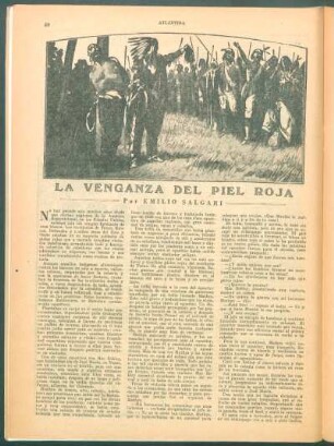 La venganza del piel roja
