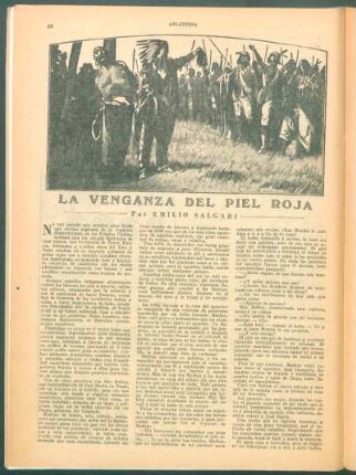 La venganza del piel roja