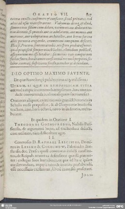 Deo Optimo Maximo Favente, De quaestione longe pulcherrima arq