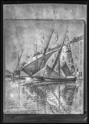 Segelboote im Hafen von Saint-Tropez