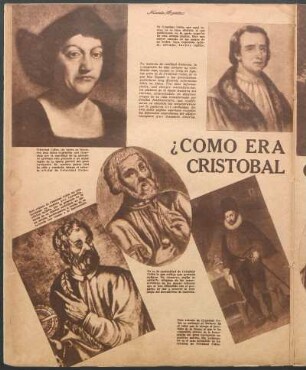 ¿Cómo era Cristobal Colón? [Dibujos]