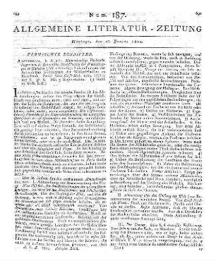 Sanktpeterburgskij zurnal. H. 1-2. Sankt Petersburg: Schnoor 1804 Original russ.
