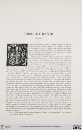 1: Ercole Grandi