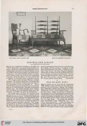 Das klare Ziel
