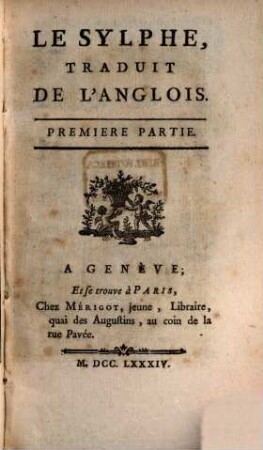 Le Sylphe : Traduit De L'Anglois, 1