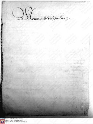 Landgraf Wilhelm Christoph von Hessen-Homburg bekundet, dass er die im Heiratsvertrag zwischen Landgraf Georg II. von Hessen-Darmstadt und Landgrä...