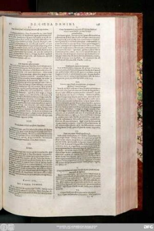 Caput XVI. De Coena Domini.