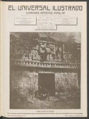 Ruinas de Sayil. - El Palacio - [Fotografía]