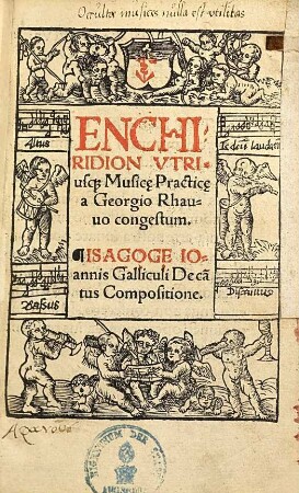 Enchiridion utriusque musicae practicae