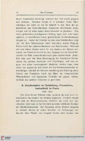 II. Studienjahre in Heidelberg, Promotion, Aufenthalt in Paris (1820-1826)