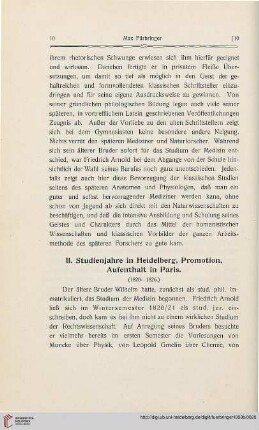 II. Studienjahre in Heidelberg, Promotion, Aufenthalt in Paris (1820-1826)