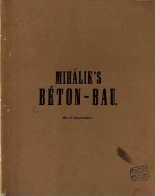 Miháliks Béton-Bau