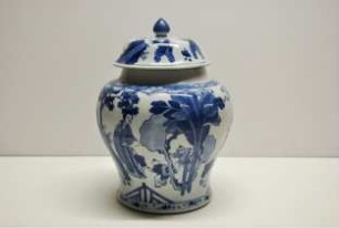 Vase mit Deckel
