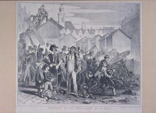 "Sie beraten und wir haben die Grundrechte" Barrikade an der Wendelgasse am 18. September 1848