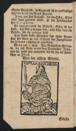 Von der eilften Sibylla.