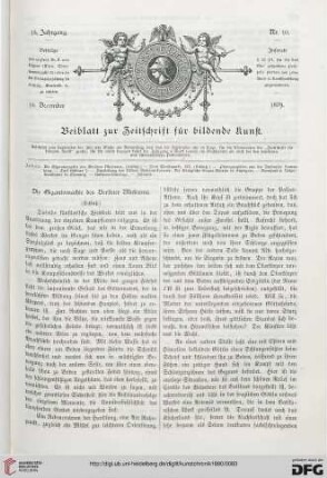 Heft 10 (18. Dezember 1879)