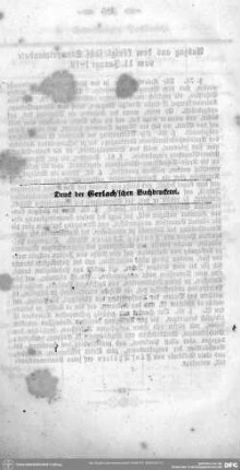 Druck der Gerlach´schen Buchdruckerei
