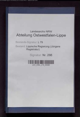 Rekurse in Ablösungssachen: Amt Brake