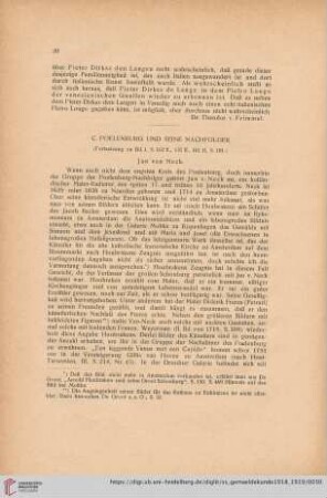 C. Poelenburg und seine Nachfolger, [4] : Jan van Neck