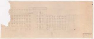Reichsluftfahrtministerium, Berlin: Ansicht Wilhelmstraße 1:100 (Fragment)