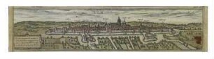 Ulm von Norden. 1572. Koloriert