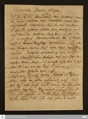 Brief von August Hermann Francke an Joachim Lange.