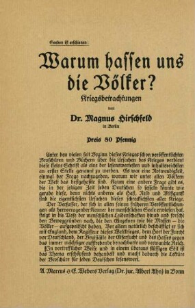 Werbung: Warum hassen uns die Völker