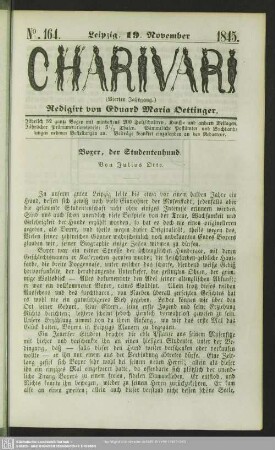 4.1845=164: Charivari