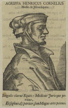 Bildnis des Agrippa Henricus Cornelius
