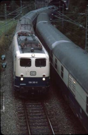 Badische Schwarzwaldbahn Niederwasser Schublok 139 132 Portal Spärletunnel