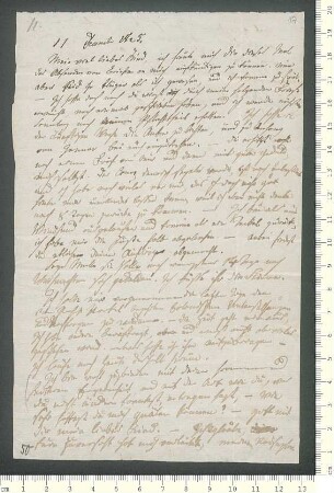 Brief von Adelbert von Chamisso an Antonie von Chamisso