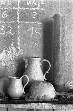 Stillleben mit Reagenzglas