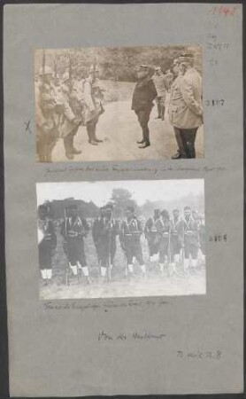 Französ. "Senegalneger" hinter der Front
