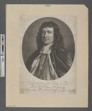 The Right Reverend Father in God Gilbert Lord Bishop of Sarum & Chancellor of [the] most Noble Order of [the] Garter