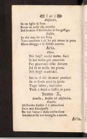 Scena X. Zehender Aufftritt.