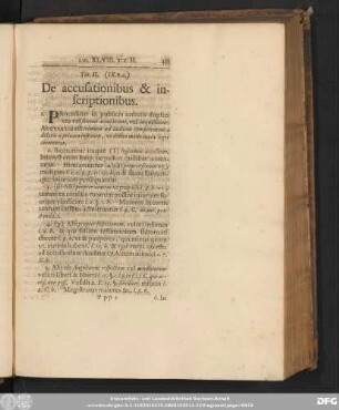Tit. II. (IX. 1. 2.) De accusationibus & inscriptionibus.
