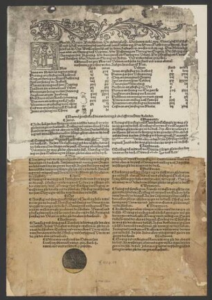Almanach auf das Jahr 1500