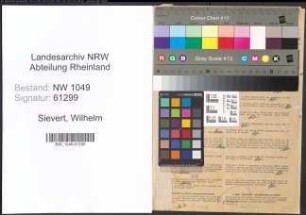Entnazifizierung Wilhelm Sievert , geb. 20.10.1890 (Lehrer)