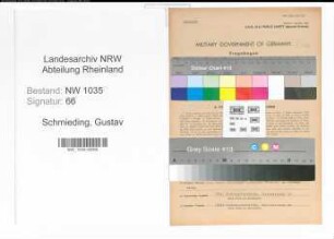 Entnazifizierung Gustav Schmieding , geb. 03.10.1903 (Laborant)