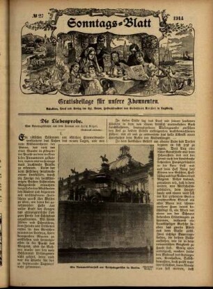 Ausgabe vom Sonntag, den 05. Juli 1914.