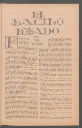 El bacilo robado : Ilustró Canevari