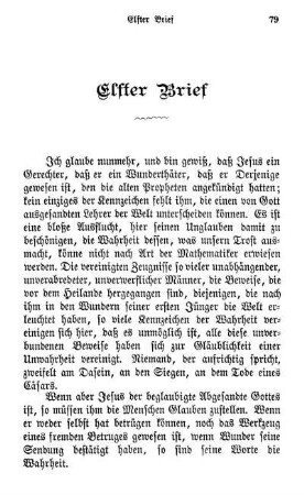 Elfter Brief