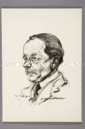 Bildnis des Künstlers Prof. Hugo Lederer