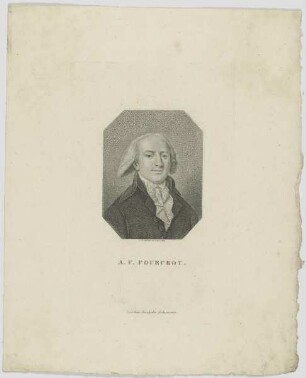 Bildnis des A. F. Fourcroy