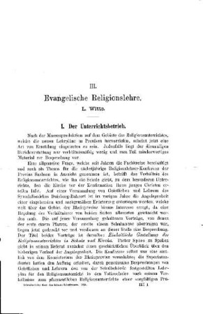 Evangelische Religionslehre